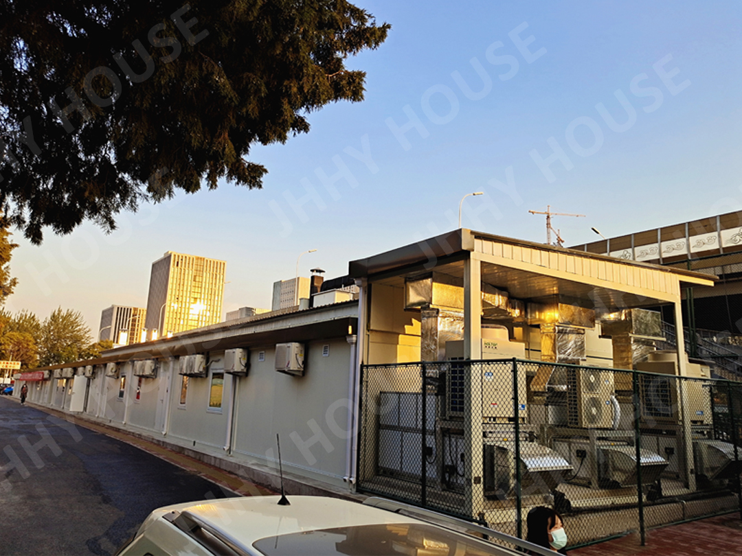 Проект модульного здания для инфекционного отделения Пекинской больницы грудной клетки (100 единиц)